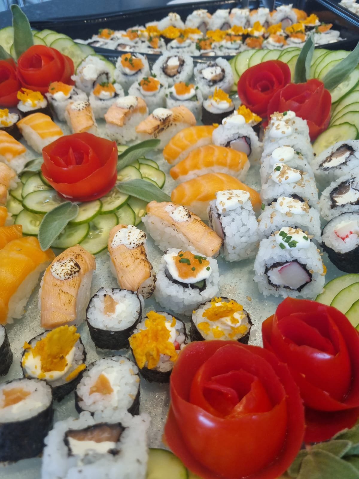 Sushi fresco especial de sábado