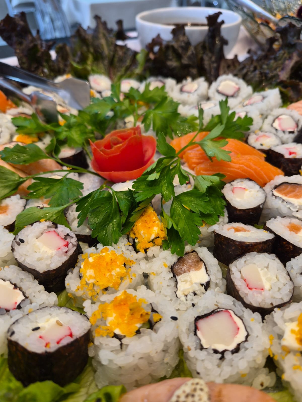 Sushi variado no Gastro Serra